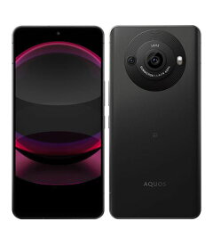 【中古】【安心保証】 AQUOS R8 pro A301SH[256GB] SoftBank ブラック
