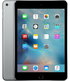 【中古】【安心保証】 iPadmini 7.9インチ 第4世代[128GB] セルラー SoftBank スペースグレイ