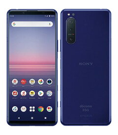 【中古】【安心保証】 Xperia 5 II SO-52A[128GB] docomo パープル