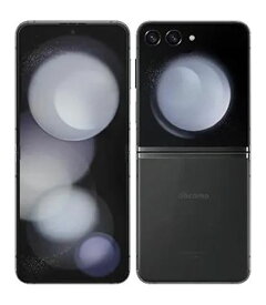 【中古】【安心保証】 Galaxy Z Flip5 SC-54D[256GB] docomo グラファイト