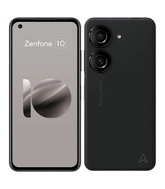 【中古】【安心保証】 Zenfone 10 ZF10-BK8S256[256GB/8GB] SIMフリー ミッドナイトブラック