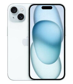 【中古】【安心保証】 iPhone15[128GB] au MTML3J ブルー