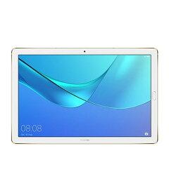 【中古】【安心保証】 HUAWEI MediaPad M5 Pro CMR-W19[64GB] Wi-Fiモデル シャンパンゴールド