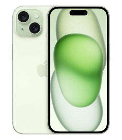 【中古】【安心保証】 iPhone15 Plus[256GB] SIMフリー MU0Q3J グリーン