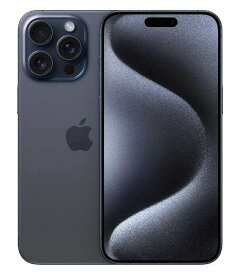 【中古】【安心保証】 iPhone15 Pro[128GB] SoftBank MTUA3J ブルーチタニウム