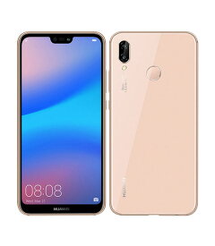 【中古】【安心保証】 HUAWEI P20 lite ANE-LX2J[32GB] SIMフリー サクラピンク