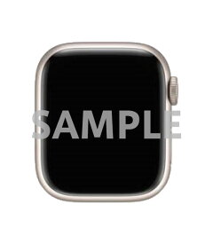 【中古】【安心保証】 バンド無 Series9[41mm/GPS]アルミ スターライト Apple Watch