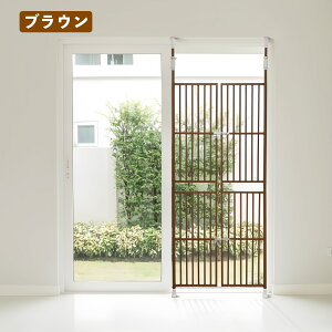 【4サイズ選択可】猫 脱走防止 ぺットゲート2 バリアフリー ペット ゲート ガード 猫用 ハイタイプ 突っ張り フェンス 柵 高さ調節 高さ191〜255 205〜285cm 取付幅75〜81cm 85〜91cm 間隔3.5cm 穴開け