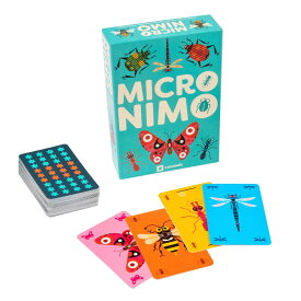 MICRONIMO マイクロニモ 昆虫採集 虫 男の子 女の子 6歳 7歳 8歳 9歳 幼稚園 小学生 中学生 高校生 大学生 大人 カードゲーム 誕生日 プレゼント ギフト アナログゲーム テーブルゲーム ボードゲーム ボドゲ