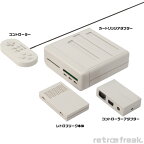 【新品】レトロフリーク(コントローラーアダプターセット)ファミコン ゲーム機本体