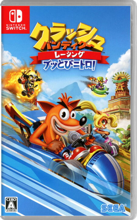 楽天市場 中古 クラッシュ バンディクーレーシング ブッとびニトロ ソフト ニンテンドーswitchソフト スポーツ ゲーム ゲオオンラインストア 楽天市場店