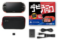 【中古・箱説あり・付属品あり・傷なし】PlayStation Vita デビューパック Wi－Fiモデル レッド／ブラッ…