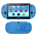【中古・箱説あり・付属品あり・傷なし】PlayStation Vita Wi－Fiモデル PCH－2000ZA23 アクア・ブルーPSVita ゲーム…