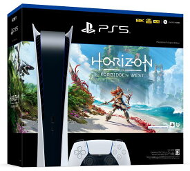 【中古・箱説あり・付属品あり・傷なし】PlayStation 5 デジタル・エディション CFIJ－10001＋Horizon Forbidden West (同梱版)プレイステーション5 ゲーム機本体