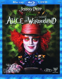 【中古】アリス・イン・ワンダーランド ブルーレイ+DVDセット 【ブルーレイ】／ジョニー・デップブルーレイ／洋画SF