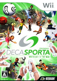 【中古】DECA SPORTA Wiiでスポーツ10種目！ソフト:Wiiソフト／スポーツ・ゲーム