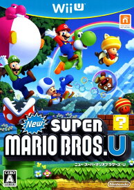 【中古】New スーパーマリオブラザーズUソフト:WiiUソフト／任天堂キャラクター・ゲーム