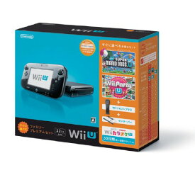 【中古・箱説なし・付属品なし・傷なし】Wii U すぐに遊べるファミリープレミアムセット (クロ) (同梱版)Wii U ゲーム機本体