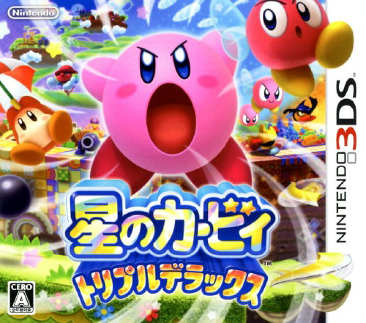 楽天市場 中古 星のカービィ トリプルデラックスソフト ニンテンドー3dsソフト 任天堂キャラクター ゲーム ゲオオンラインストア 楽天市場店