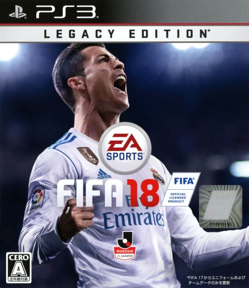 FIFA 18 Legacy Edition<br>ソフト:プレイステーション3ソフト／スポーツ・ゲーム
