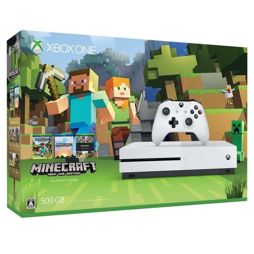3980円以上で送料無料 中古 箱説あり 付属品あり 傷なし Xbox One S 同梱版 XboxOne Minecraft ゲーム機本体 無料サンプルOK 500GB SALE 95%OFF