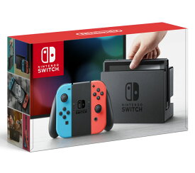 【中古・箱説あり・付属品あり・傷なし】Nintendo Switch Joy－Con(L) ネオンブルー／(R) ネオンレッドニンテンドーSwitch ゲーム機本体