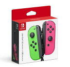 【新品】Joy－Con(L) ネオングリーン／(R) ネオンピンク周辺機器(メーカー純正)ソフト／コントローラ・ゲーム