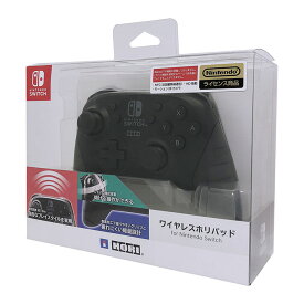 【新品】ワイヤレスホリパッド for Nintendo Switch周辺機器(ソノ他メーカー)ソフト／コントローラ・ゲーム