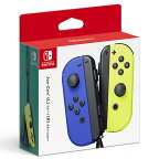 【新品】Joy－Con(L) ブルー／(R) ネオンイエロー周辺機器(メーカー純正)ソフト／コントローラ・ゲーム