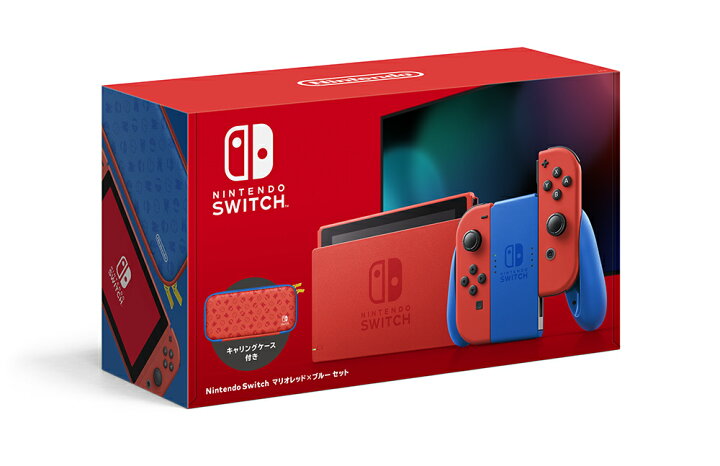 楽天市場 中古 箱説あり 付属品あり 傷なし Nintendo Switch マリオレッド ブルー セットニンテンドーswitch ゲーム機本体 ゲオオンラインストア 楽天市場店