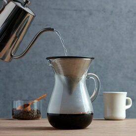 SLOW COFFEE STYLE コーヒーカラフェセット 300ml ステンレス スローカフェスタイル KINTO キントー ドリップ ギフト ドリッパー セット フィルター不要