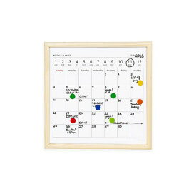 ホワイトボード カレンダー Sサイズ 20×20cm キッカーランド KIKKERLAND White Board Calendar S マンスリーホワイトボード マンスリープランナー スケジュールボード 月間 おしゃれ 壁掛け キッカーランド 英語表記