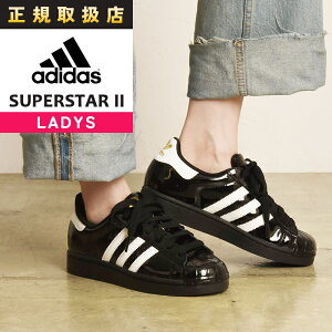 AfB_X IWiX X[p[X^[ II ubNpeg adidas Originals Superstar II Black Patent RAubN tbgEFAzCg S[h^bN [Jbg Xj[J[ fB[X 