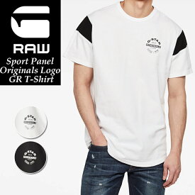 SALE【セール／30%OFF】ジースターロウ G-STAR RAW 半袖Tシャツ メンズ クルーネック 人気 Sport Panel Originals Logo GR T-Shirt D16421-4561【ss】40【gs0】