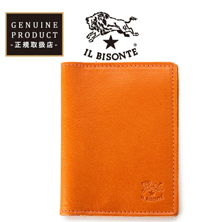 楽天市場】【正規取扱店】IL BISONTE イルビゾンテ レザーパスケース  
