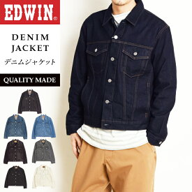 【定番】エドウィン EDWIN ベーシック デニムジャケット ジージャン Gジャン 3rd サードタイプ ジャケット アウター 定番 春服 SALE ET1115【gs10】