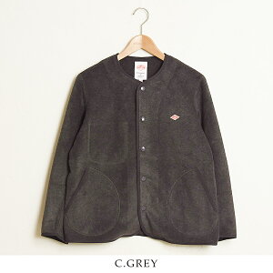 2025H~V _g DANTON t[XWPbg m[J[ J[X t[X J[fBK WPbg fB[X g HD CgAE^[ FLEECE COLLARLESS JACKET JD-8911ygs0z