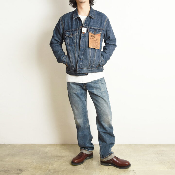 デニムジャケット gジャン 「EDWIN」505 デニムジャケット メンズ 