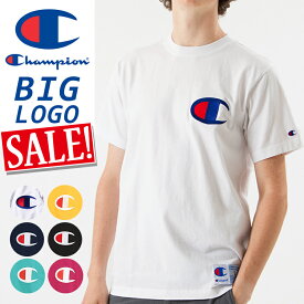 SALE【セール／30%OFF】Champion チャンピオン ビッグロゴ 刺繍 Tシャツ アクションスタイル Tシャツ 人気 ACTION STYLE BIG LOGO T-SHIRT C3-F362 メンズ レディース ユニセックス【ss】30【gs0】