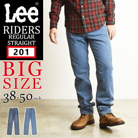 【大きいサイズ】Lee リー アメリカンスタンダード 201 BIG ストレート ジーンズ デニムパンツ ジーパン メンズ 男性 紳士 定番 AMERICAN STANDARD ビッグサイズ ビックサイズ 02010-194/197【gs10】