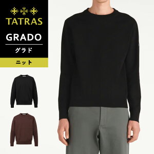 2026�H�~�V�� �^�g���X TATRAS GRADO �O���h �N���[�l�b�N�j�b�g �����Y ���� �v���[�e�B���O ���S���b�y�� ��􂢉\ MCKA0324053588