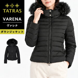 2026�H�~�V�� �^�g���X TATRAS VARENA ���@���i ���f�B�[�X �_�E���W���P�b�g �V���[�g�� �t�@�[ �t�[�h ���� �u���b�N LCKA0026010248 2026AW