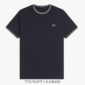 2026�t�ĐV�� �t���b�h�y���[ FRED PERRY T�V���c ���� �c�C�� �e�B�b�v�h �t���y�� �V���c ���̎q �����Y ���f�B�[�X �u�����h �M�t�g �v���[���g ���̓� S M L XL Twin Tipped Shirt M1588V�ygs0�z