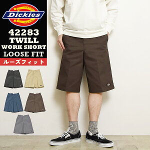 Dickies 42283 �f�B�b�L�[�Y 13�C���` ���[�N�V���[�c ���[�Y�t�B�b�g �n�[�t�p���c �V���[�g�p���c �Z�p�� �Z���t�H���|�P�b�g ������� �����Y DS0002