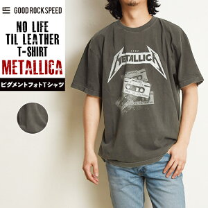 ���������i�䂤�p�P�b�g�j�O�b�h���b�N�X�s�[�h GOOD ROCK SPEED �s�O�����g���S T�V���c METALLICA ���^���J ���� �o���hT�V���c �o��T �����Y ���f�B�[�X ���j�Z�b�N�X ��100% NO LIFE TIL LEATHER T-SHIRT 2