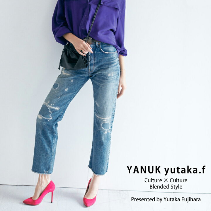 楽天市場】【SALE／10%OFF】裾上げ無料 ヤヌーク YANUK×藤原 裕 