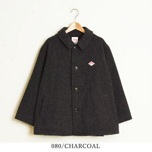 DANTON _g E[pC V[gR[g AC MU[ VO WPbg  ̌^Jo[ ݕt fB[X AE^[ E[bT SINGLE WOOL PILE GATHERED SHORT COAT DT-A0541SWPygs0