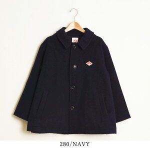 DANTON _g E[pC V[gR[g AC MU[ VO WPbg  ̌^Jo[ ݕt fB[X AE^[ E[bT SINGLE WOOL PILE GATHERED SHORT COAT DT-A0541SWPygs0