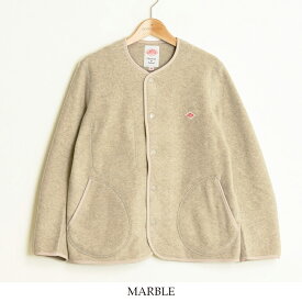 2025-2026秋冬新作 ダントン DANTON フリースジャケット ノーカラー カラーレス フリース カーディガン ジャケット レディース 暖かい 羽織り ライトアウター FLEECE COLLARLESS JACKET JD-8911【gs0】