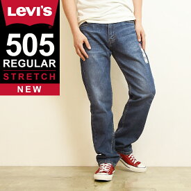 【SALE／40%OFF】 LEVI'S リーバイス 505 レギュラーストレート デニムパンツ ジーンズ メンズ ストレッチ ジーパン 大きいサイズ 00505-2222 Levis【gs0】